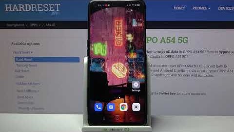 How to Turn On/Off High Contrast Text in Oppo A54 5G - Locate Visibility Enchantments Settings
