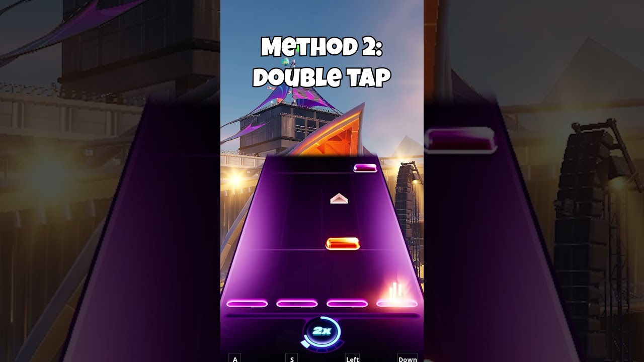 How to hit the arrows in fortnite festival 