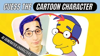 Guess 15 Cartoon Characters | your favourite cartoons turned into ‘REAL’ people! #fypシ  #shortsfeed