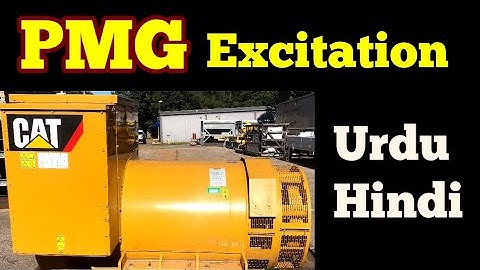 PMG Excitation in Caterpillar 3500 Series Generators | PMG Generator Details in Urdu/Hindi
