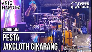 #DRUMCAM | PESTA - TIPE-X |JACKLOTH CIKARANG|