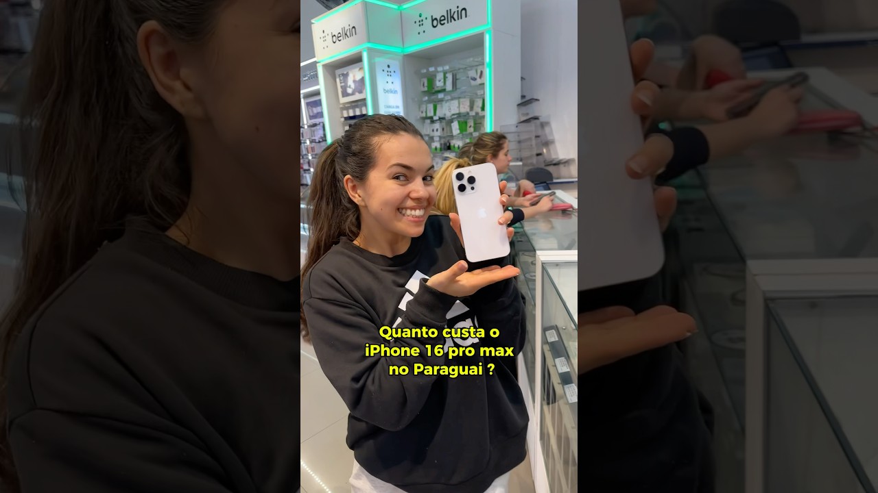 Quanto eu paguei no meu iPhone 16 pro max 😱