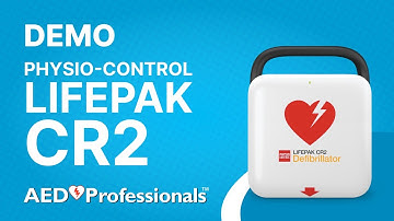 Physio-Control/Stryker LIFEPAK CR2 Semi-Automatic Hands Only CPR Demo | AED AED Professionals