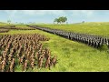 6,000 Mountain Orcs Vs 2,000 Dwarves Spearman | Total War Attila | Rise Of Mordor