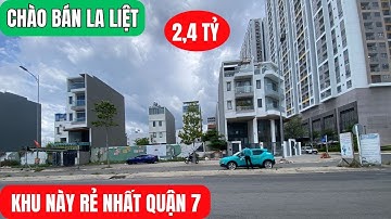 NGỠ NGÀNG với khu này đường lớn nhà đẹp mà BÁN RẺ NHẤT QUẬN 7.