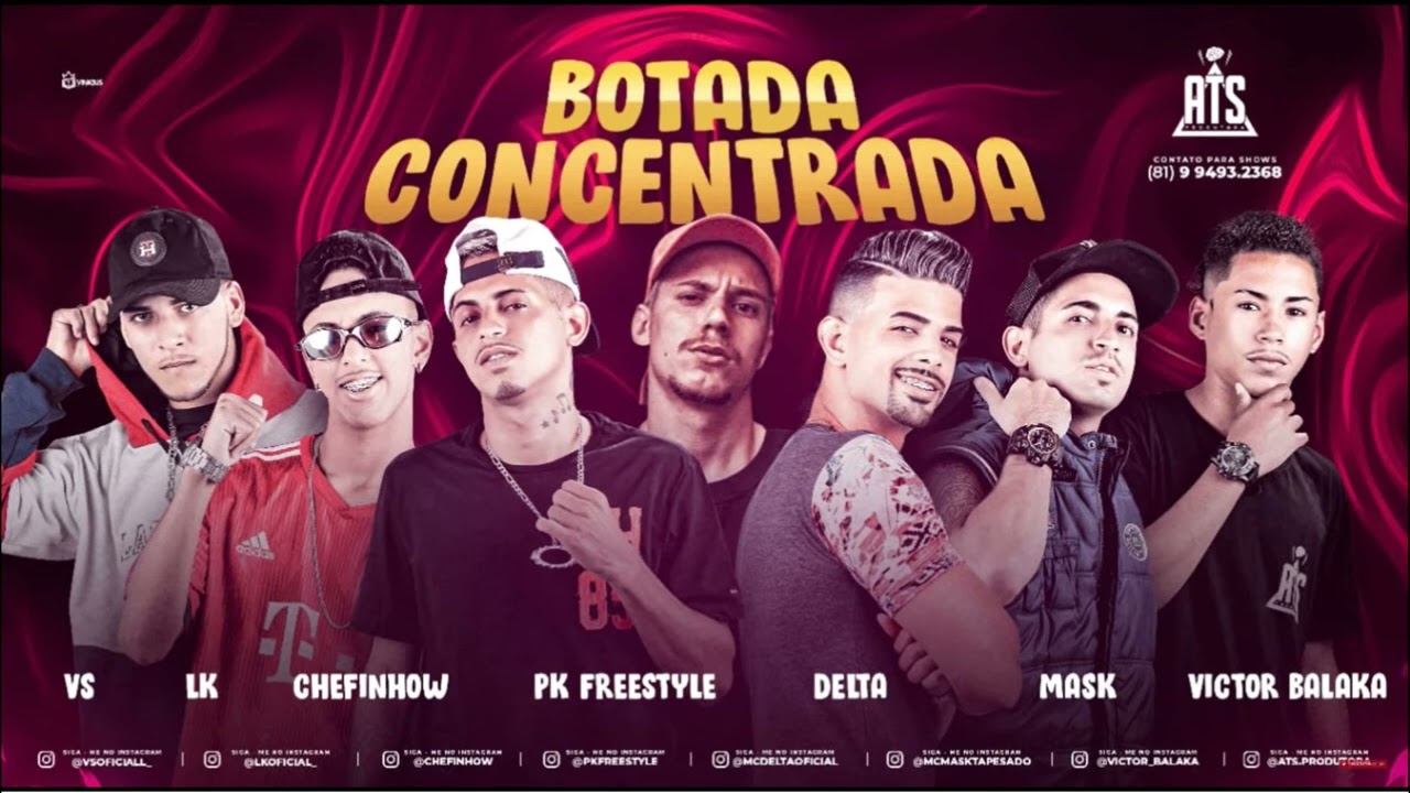 MC DELTA, MASK E CHEFINHOW, VS E LK, VICTOR BALAKA - BOTADA CONCENTRADA