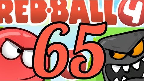 Red Ball 4 Level 65 Into The Caves Android Walkthrough Gameplay Solution