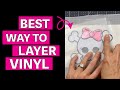 The BEST TikTok Hack to Layer Vinyl