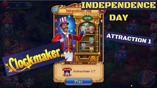 How to play Clockmaker Event Independence Day Attraction 1 levels 1-10 screenshot 2