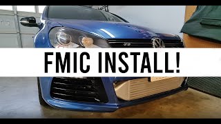 Installing a ARM Front Mount Intercooler (FMIC) on my MK6 Golf R
