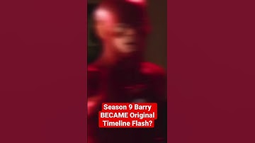 Season 9 Barry BECOMES Original Timeline Flash? (The Flash 9x10) #shorts
