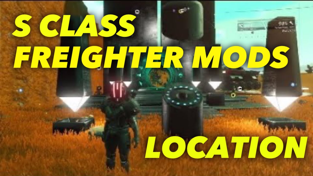No Man's Sky S-Class Freighter Modules Location