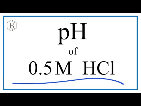 Vídeo: Com es troba l'H+ de l'HCL?
