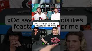 xQc dislikes feastables and prime #trending #xqc #mrbeast