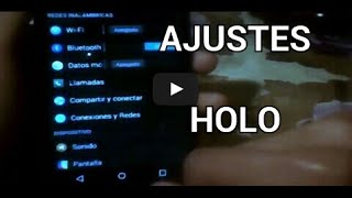 TEMA HOLO EN CUALQUIER ANDROID (ROOT) screenshot 5