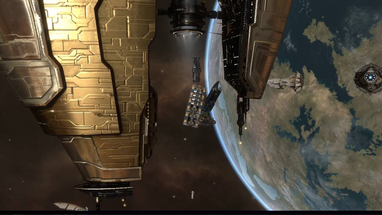 EVE Online 1 Hour Amarr Traffic with Ingame Music