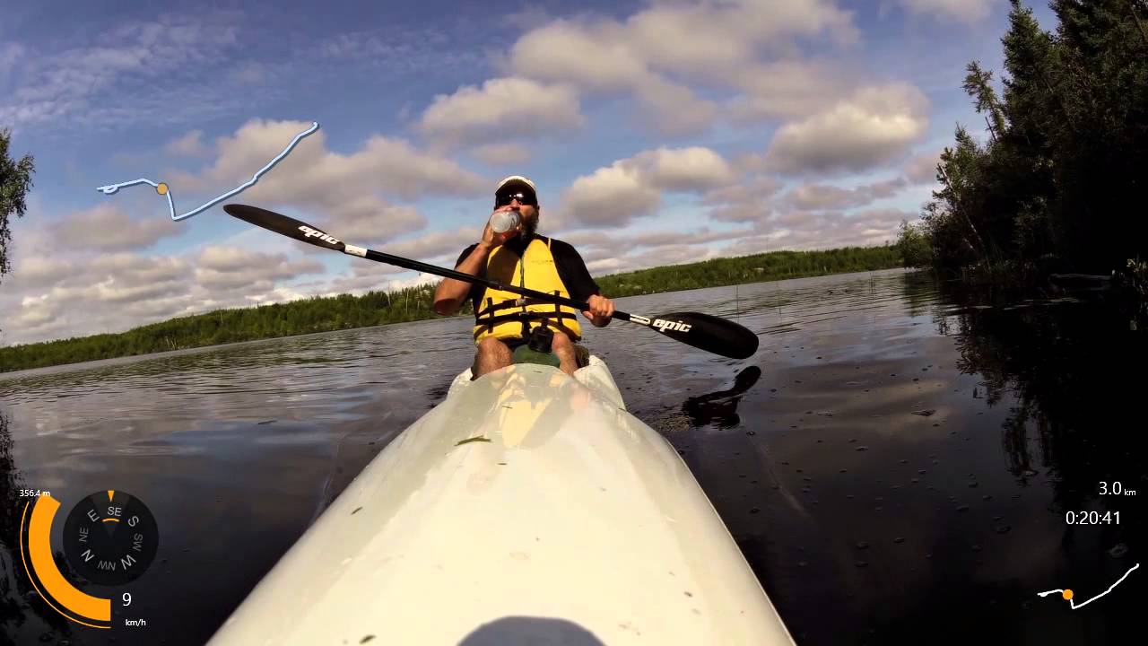 La Ronge Annual Canoe Race 2014 with V8 Surfski YouTube