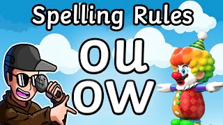 The Digraphs 'ow' & 'ou.' Een rapnummer met spellingregels