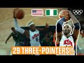 The most three-pointers ever in an Olympic match! 🏀