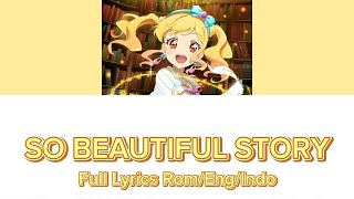 Aikatsu Star's (So Beautiful Story) Full Lyrics Rom/Eng/Indo, Nijino Yume