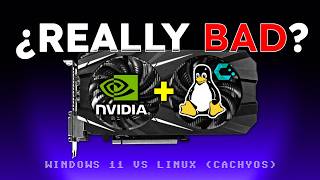Gtx 1060 3Gb - Linux Cachyos Vs Windows 11 25H2 - Benchmark