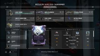 Warframe - Loki & Team(Sucking) VS. HYENA PACK LV.100 Sortie Tier 3 Mission