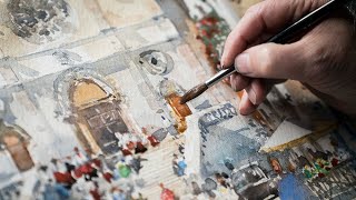 &quot;Painting Architecture in Watercolor&quot; with Stewart White (Trailer)