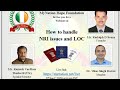 How to handle nri issues and loc  mynation hope foundation  live on 05092020