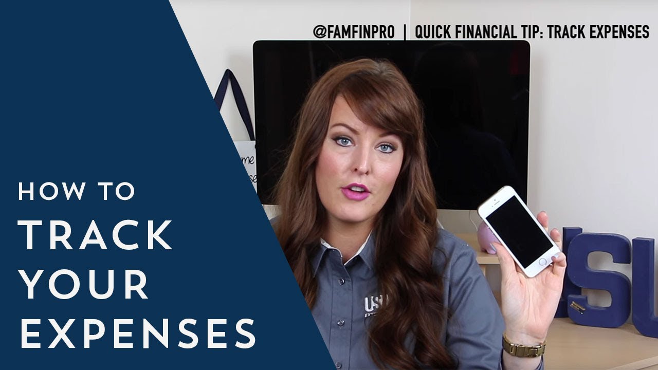 how to track your expenses