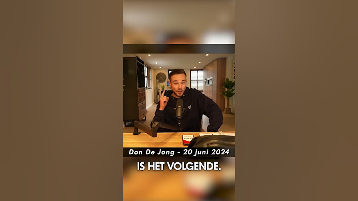 goeie PRANK van DON de JONG