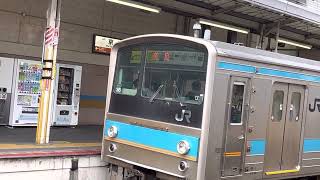 205系NE402編成普通奈良行き京都駅発車。