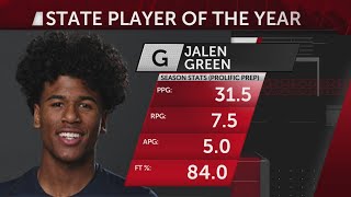 Jalen Green named State Player of the Year