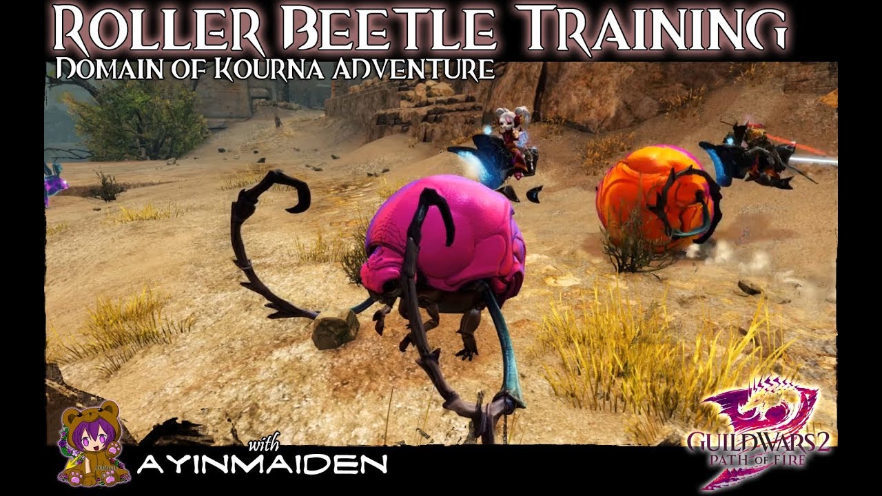 gw2-roller-beetle-training-gold-adventure-achievement-youtube