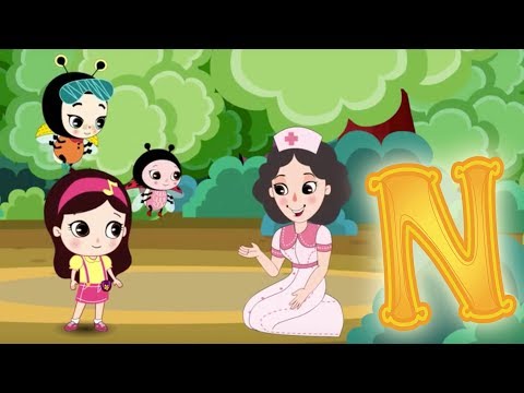 Letter N - Olive and the Rhyme Rescue Crew | Learn ABC | Sing Nursery Songs