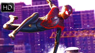 Spider-man Miles Morales | NEW Free Roam Web Swinging GAMEPLAY