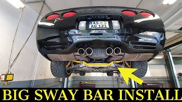 C5 / C6 Corvette Sway bar install
