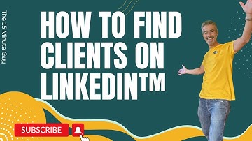 How to Find Clients on LinkedIn - BEST LinkedIn Lead Generation Strategies (LinkedIn Marketing)