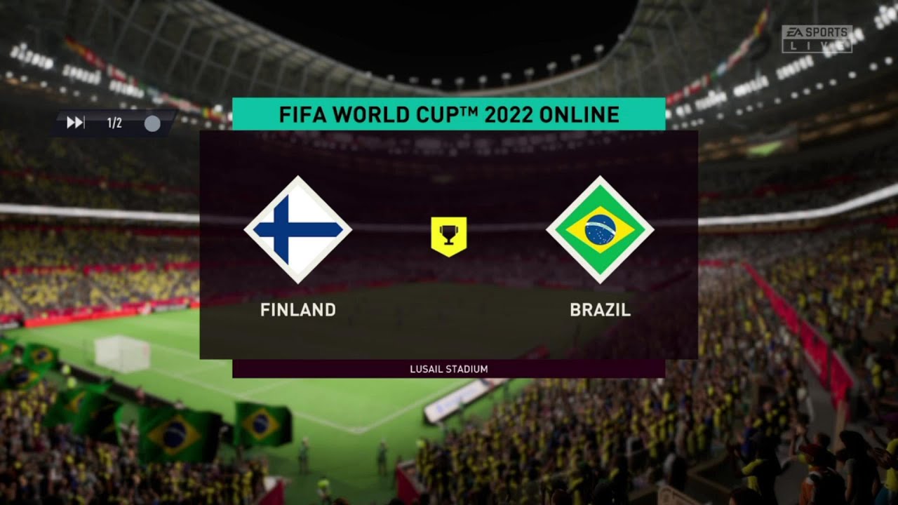 FIFA 23 World Cup 2022 Online FINLAND VS BRAZIL QTR 