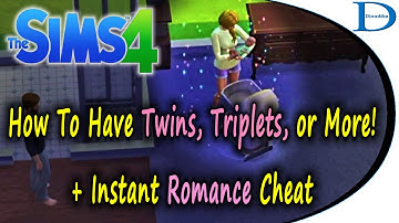 (NO MODS) Have Twins, Triplets, Multiple Births + Instant Romance in The Sims 4