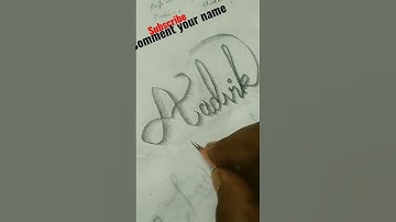 "Aadvik"how to write stylish ✍️✍️✍️✍️✍️✍️✍️✍️#handwriting #youtubeshorts #trending #viralvideo