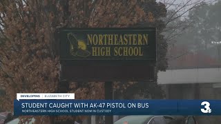 Elizabeth City student caught with AK-47 pistol on bus