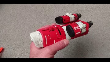 Scratch built Shampoo spacecraft in the style of Chris Foss and Peter Elson