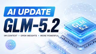 New GLM-5.2 Update Is Amazing 🚀 | 1M Context AI, Open Weights & Powerful Workflows