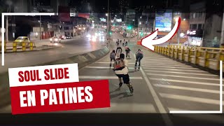 Aprendiendo a frenar en Soul Slide y Magic Slide en patines - On Wheels Rollers