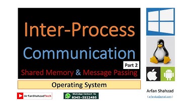 Operating System (5)| InterProcess Communication (IPC) Shared Memory & Message Passing (Part 2)