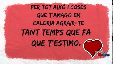 Thumbnail of Amor particular (Lluís Llach) Noelia i Bàrbara