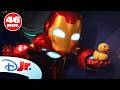 MEGA Recopilación: ¿Equipo Spidey o Equipo Iron Man? 🕷️🤖 | @DisneyJuniorES