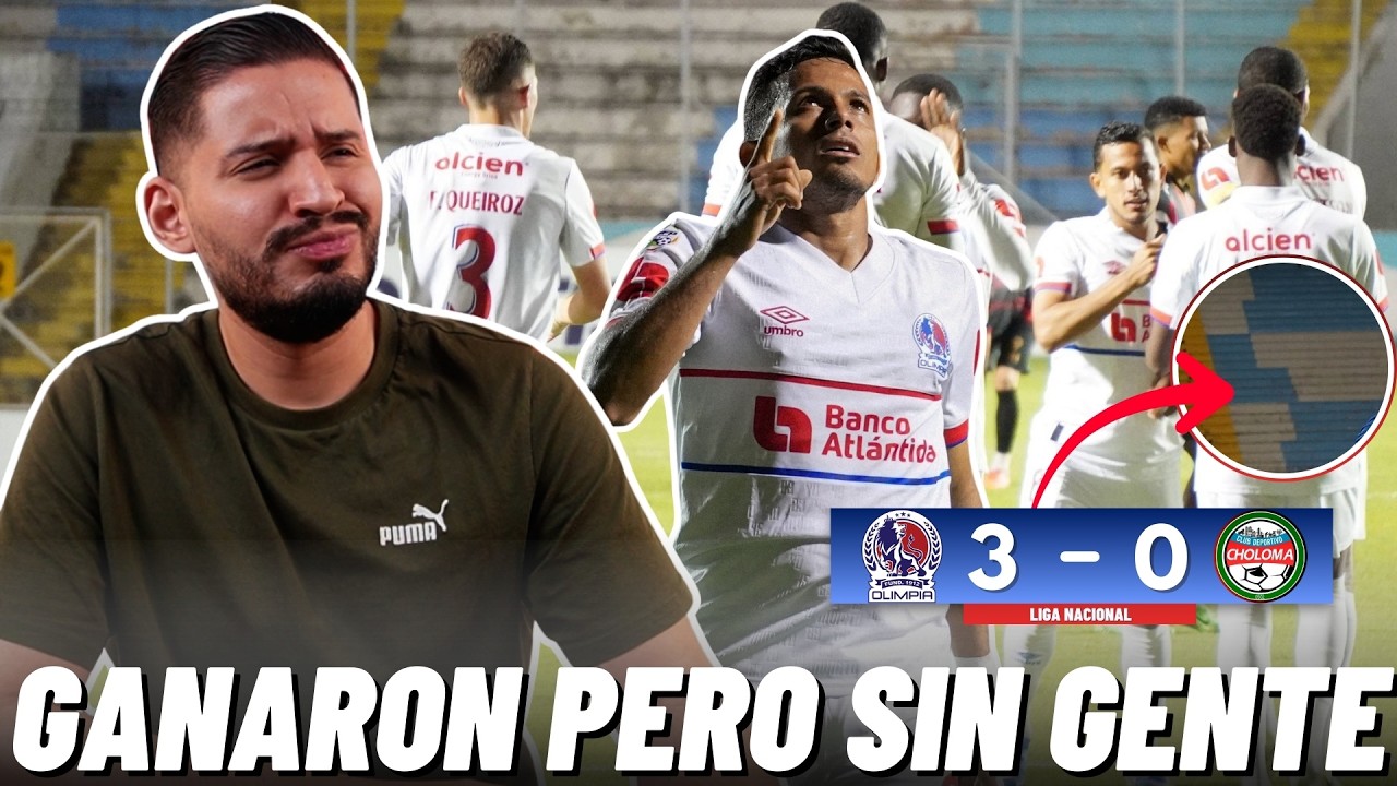 🔴CD OLIMPIA AL FIN GANÓ A UN POBRE CHOLOMA, PERO LA AFICIÓN LOS DEJÓ SOLOS | REACCIÓN