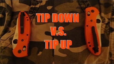 Tip Up vs Tip Down Explanation