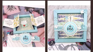 Frame card tutorial/ #happybirthday Z-folded card- #Alinacutle #AlinaCraft #papercraft #amazon #temu